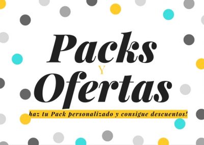 PACKS Y OFERTAS INDEAeSTUDIO